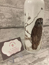 Load image into Gallery viewer, Owl light up bottle and matching vase