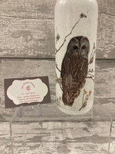 Load image into Gallery viewer, Owl light up bottle and matching vase