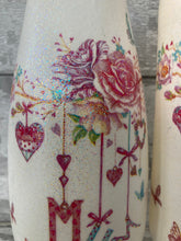 Load image into Gallery viewer, Mum vase And light up bottle set - Rose