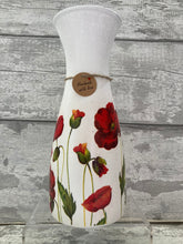 Load image into Gallery viewer, Poppy field vase & light up bottle set