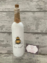 Load image into Gallery viewer, Bee happy vase & light up bottle