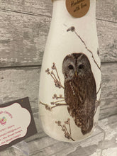 Load image into Gallery viewer, Owl light up bottle and matching vase
