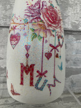 Load image into Gallery viewer, Mum vase And light up bottle set - Rose