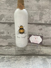 Load image into Gallery viewer, Bee happy light up bottle