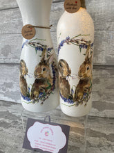 Load image into Gallery viewer, Rabbit vase and light up bottle set