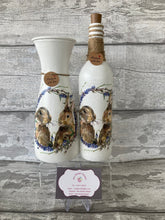 Load image into Gallery viewer, Rabbit vase and light up bottle set