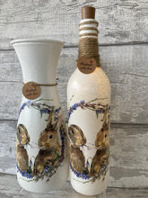 Load image into Gallery viewer, Rabbit vase and light up bottle set