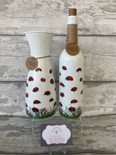 Load image into Gallery viewer, Ladybird light up bottle and vase gift set