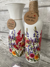Load image into Gallery viewer, wildflower vase and light up bottle set