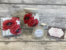 Load image into Gallery viewer, Poppy large wax burner gift sets