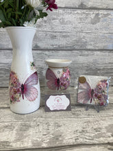 Load image into Gallery viewer, Pink butterfly gift set