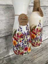 Load image into Gallery viewer, wildflower vase and light up bottle set