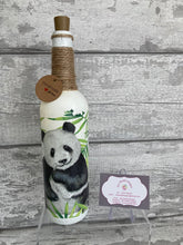 Load image into Gallery viewer, Panda vase and light up bottle set