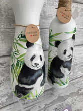 Load image into Gallery viewer, Panda vase and light up bottle set