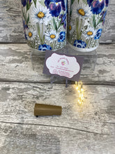 Load image into Gallery viewer, Iris Flower vase and light up bottle set