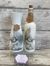 Load image into Gallery viewer, Angel vase & light up bottle set