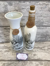 Load image into Gallery viewer, Angel vase & light up bottle set
