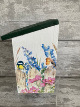 Load image into Gallery viewer, Robin on a fence bird box