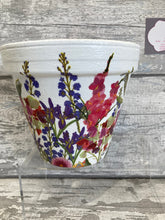 Load image into Gallery viewer, Wildflower plant pot