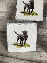 Load image into Gallery viewer, Labrador coasters x 4.