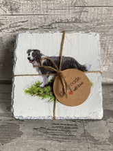 Load image into Gallery viewer, Collie coasters x 4