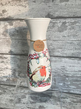 Load image into Gallery viewer, Robin wreath Vase