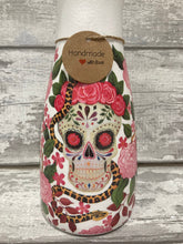 Load image into Gallery viewer, skull vase - decouoage, skulls, skull gifts