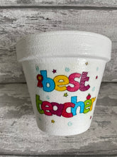 Load image into Gallery viewer, Teacher gift flowers plant pot