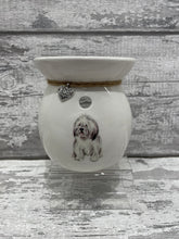 Load image into Gallery viewer, Old English wax burner gift set