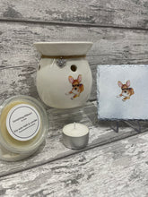 Load image into Gallery viewer, Chihuahua dog wax burner gift set