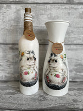 Load image into Gallery viewer, Hedgehog vase and light up bottle set