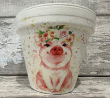 Load image into Gallery viewer, Pig plant pot