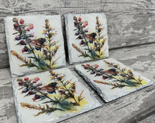 Load image into Gallery viewer, Bee slate coasters