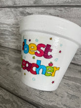 Load image into Gallery viewer, Teacher gift flowers plant pot
