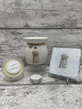 Load image into Gallery viewer, Doodle dog wax burner gift set