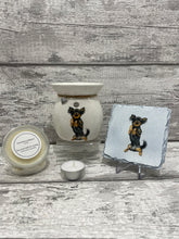 Load image into Gallery viewer, Long haired dog wax burner gift set