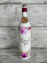 Load image into Gallery viewer, Thank you light up bottle