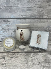Load image into Gallery viewer, Golden Retriever wax burner gift set