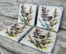 Load image into Gallery viewer, Bee slate coasters
