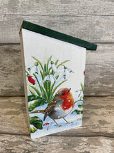 Load image into Gallery viewer, White robin bird box - Robins Appear