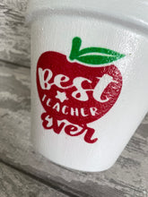 Load image into Gallery viewer, Teacher gift flowers plant pot