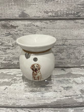 Load image into Gallery viewer, Golden retriever wax burner