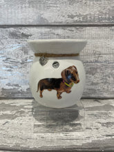 Load image into Gallery viewer, Chocolate dachshund / sausage dog wax burner