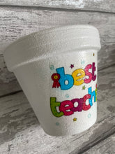 Load image into Gallery viewer, Teacher gift flowers plant pot