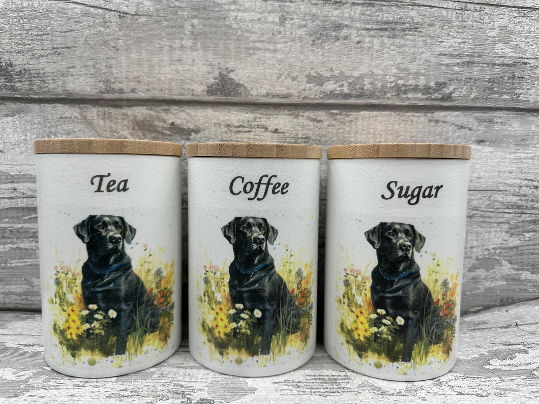 Labrador canister set