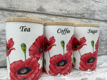 Load image into Gallery viewer, Poppy canister set
