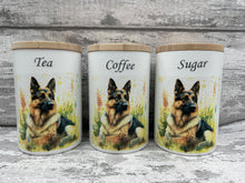 Load image into Gallery viewer, German shepherd canister set
