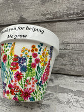 Load image into Gallery viewer, Teacher gift flowers plant pot
