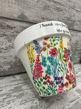 Load image into Gallery viewer, Teacher gift flowers plant pot
