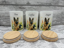 Load image into Gallery viewer, German shepherd canister set
